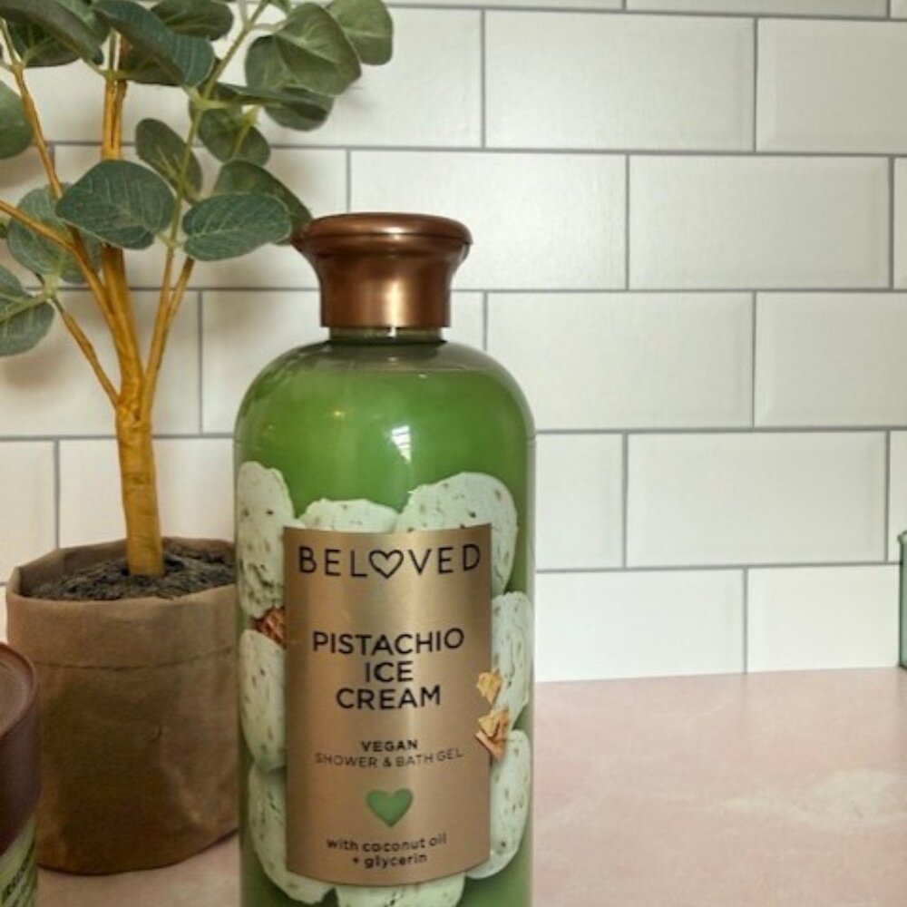 Beloved Pistachio Ice Cream Shower Gel and Body Butter - Fresh for Spring! - Picture 2 of 3